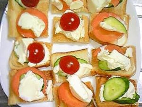 女子会 ランチ パーティー 超簡単 食パンカナッペ レシピ 作り方 By ルナ0562 楽天レシピ 女子会 ランチ パーティー 超簡単 食パンカナッペ レシピ 作り方 By ルナ0562 楽天レシピ